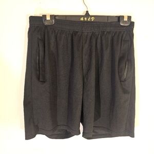 Real Essentials Men's Black Shorts